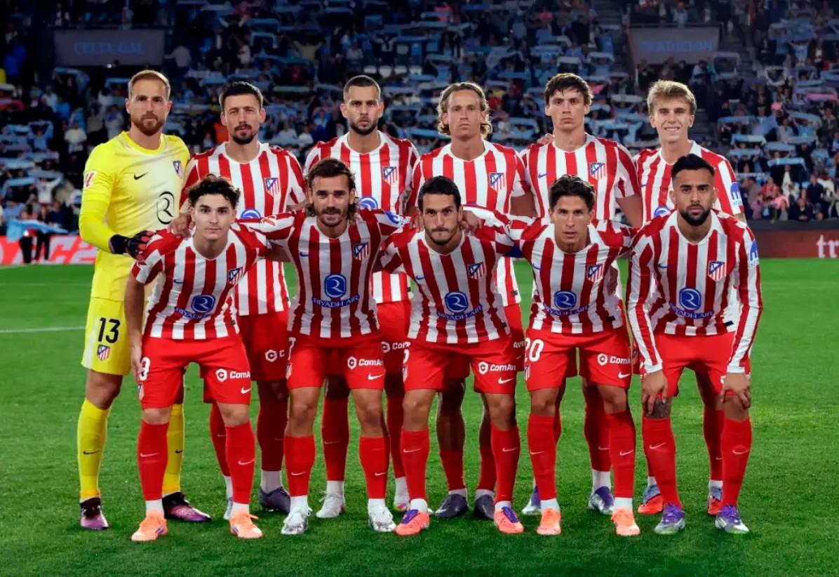 【马竞祝您中秋快乐】1-1客场战平塞尔塔，马竞连续7轮联赛不败